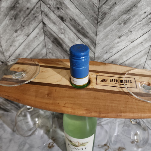 All-in-One Collection: Wine Bottle & Glass Holder Combination