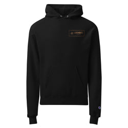 I Love The Smell of Sawdust in the Morning Hoodie front Lathe Nights Woodworking black hoodie