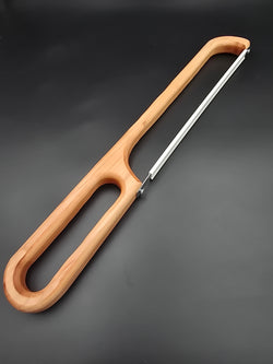 Wooden Bread Knife made from maple hardwoods lathe nights woodworking