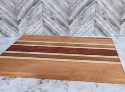 Padauk-Centered Cutting Board