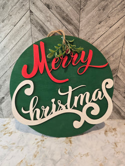 Christmas Sign - Merry Christmas