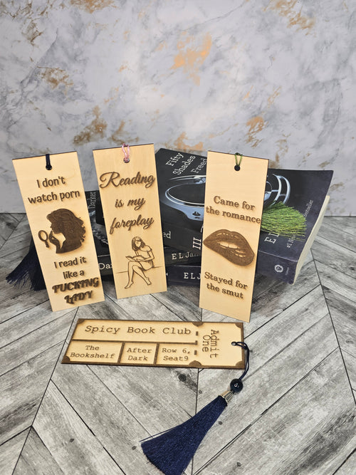 Wooden Bookmarks - NSFW