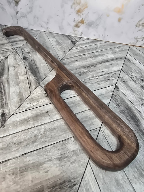 Handcrafted Bread Knife (Walnut)