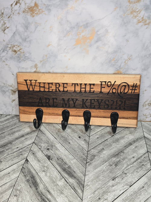 Key Holder - Where The F*&# Are My Keys?!