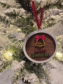 Christmas Ornament - Merry Christmas Bell