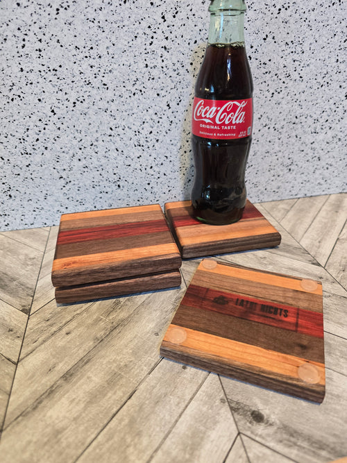 Wooden Coasters (Set of 4)