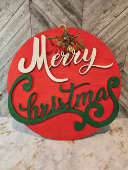 Christmas Sign - Merry Christmas