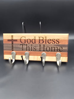 Key Hanger - God Bless This Home
