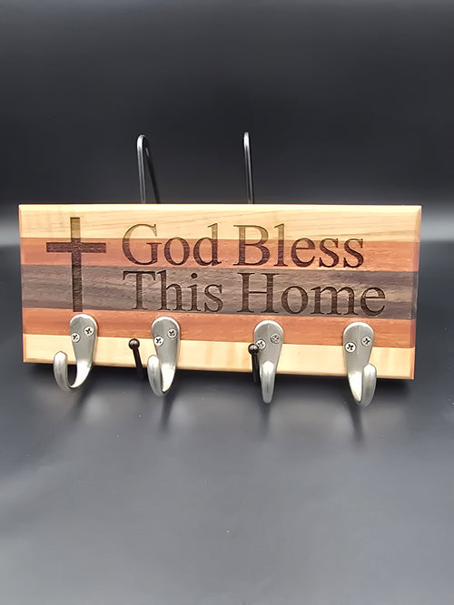 Key Hanger - God Bless This Home