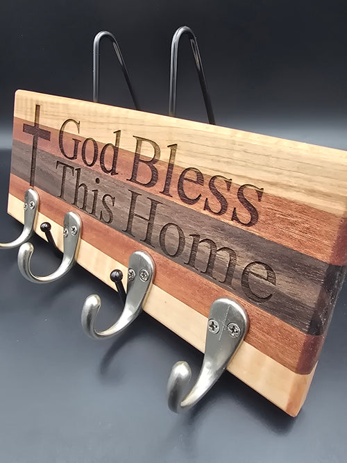 Key Hanger - God Bless This Home