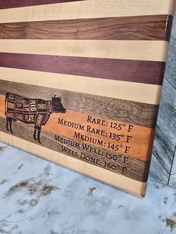 Summer Series Cutting Board - Beef Edition