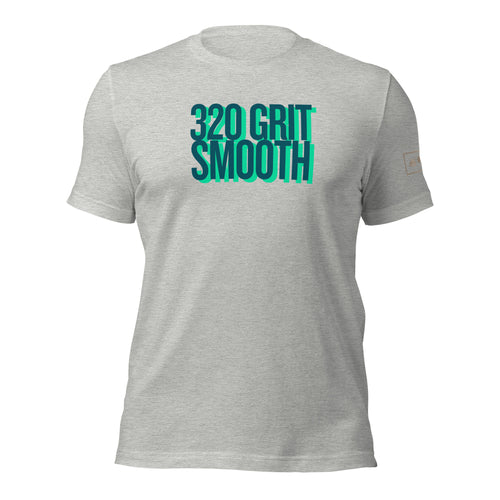 320 Grit Smooth Unisex T-Shirt Lathe Nights Woodworking
