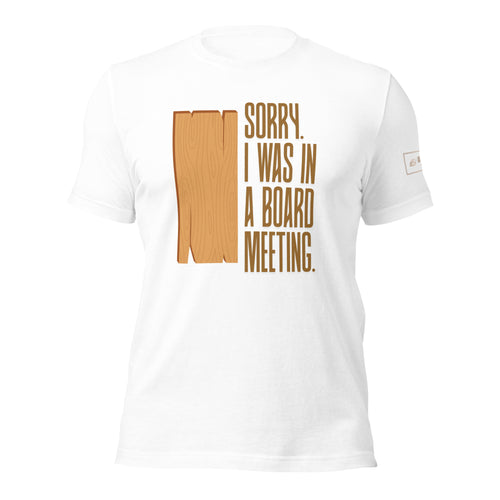 Sorry I was in a board meeting t-shirt lathe Nights Woodworking white shirt