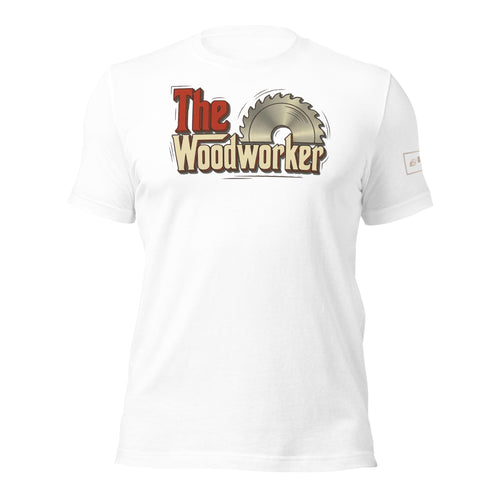 The woodworker t-shirt lathe nights woodworking white shirt